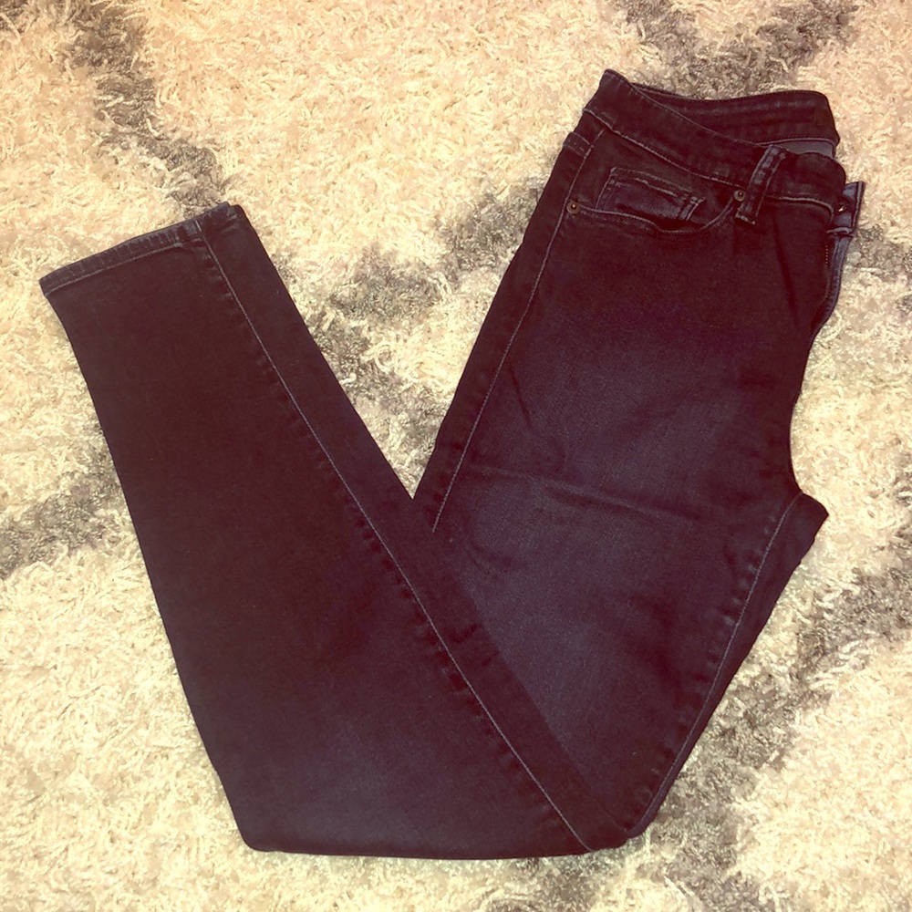 Genetic Dark Wash Skinny Ankle